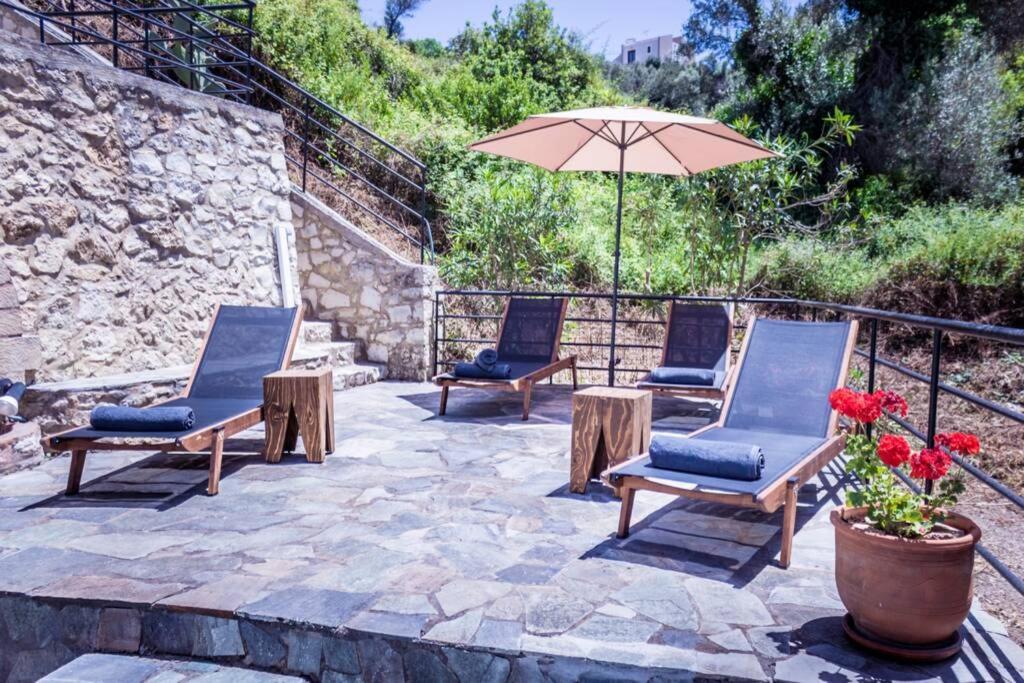 Villa Ventus, 40Sqm Private Pool & Hot Tub! Roussospítion المظهر الخارجي الصورة