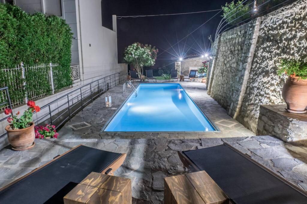 Villa Ventus, 40Sqm Private Pool & Hot Tub! Roussospítion المظهر الخارجي الصورة